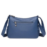 Retro Messenger Pack Shoulder Bag Ladies PU Leather Crossbody Handbag