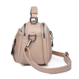 Women's Top-handle Messenger Bag PU Leather Classic Handbag