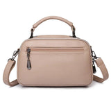 Women's Top-handle Messenger Bag PU Leather Classic Handbag