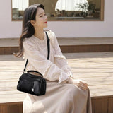 Women's Top-handle Messenger Bag PU Leather Classic Handbag