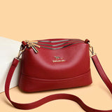 Women's Leather Crossbody Shoulder Handbag