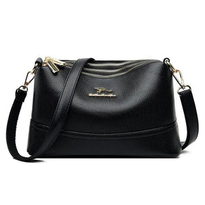 Women's Leather Crossbody Shoulder Handbag
