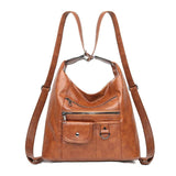 Pu Leather Shoulder Bag Women Casual Tote Ladies Bag High Capacity