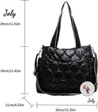 Quilted Top-handle Bag Women Handbag With Zipper