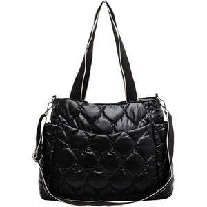 Quilted Top-handle Bag Women Handbag With Zipper