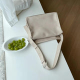 Casual Women Shoulder Bags Wide Strap Crossbody Messenger Bag