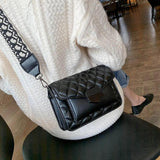 Casual Women Crossbody Bag PU Leather High Handbag Shoulder Bag
