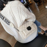 Casual Women Crossbody Bag PU Leather High Handbag Shoulder Bag
