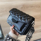 Casual Women Crossbody Bag PU Leather High Handbag Shoulder Bag
