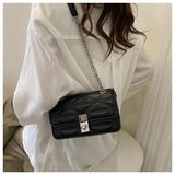 Women's Flap Shoulder Bag Small Purse Clutch Handbag