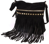 Large Tassel Shoulder Bag for Travel Shopping