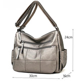 Vintage Female Shoulder Bags Large Capacity Crossbody Bags