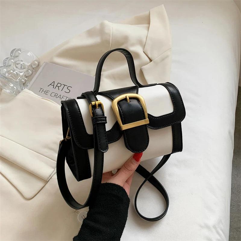 Leather Crossbody Bag Women Travel Handbag Shoulder Messenger Bag