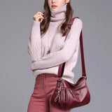 Vintage Leather Crossbody Bags for Women