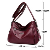 Vintage Leather Crossbody Bags for Women