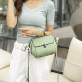 Women's Small Crossbody Bag PU Leather Messenger Bag