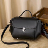 Women's Small Crossbody Bag PU Leather Messenger Bag