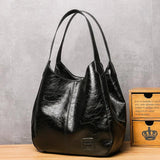 Vintage Oil Wax Women Hand Bag Designers Handbags Women Shoulder Bags