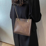 Vintage Shoulder Bag Women Chain Bags Crossbody Small Tote Handbag