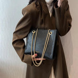 Vintage Shoulder Bag Women Chain Bags Crossbody Small Tote Handbag