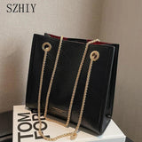 Vintage Shoulder Bag Women Chain Bags Crossbody Small Tote Handbag