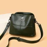 Soft Leather Ladies Shoulder Bags Casual Crossbody Bags for Women