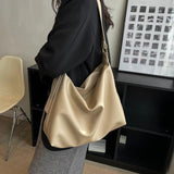 Women's Casual Shoulder Bag Soft Leather Crossbody Tote Handbag