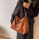 Women's Casual Shoulder Bag Soft Leather Crossbody Tote Handbag