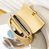 Small PU Leather Shoulder Bag for Women Crossbody