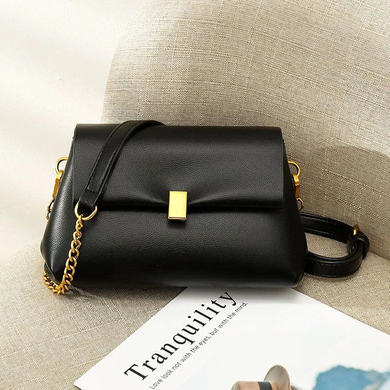 Small PU Leather Shoulder Bag for Women Crossbody