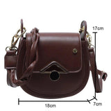 Crocodile Pattern PU Leather Crossbody Bag