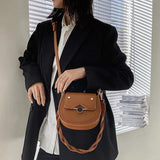 Crocodile Pattern PU Leather Crossbody Bag