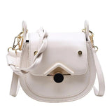 Crocodile Pattern PU Leather Crossbody Bag