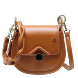 Crocodile Pattern PU Leather Crossbody Bag