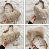 Solid Autumn Winter Ladies Shoulder Bag Multifunctional Women Messenger Bags