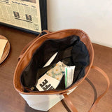 Women's Canvas Messenger Handbag Large Capacity Shoulder Handbags