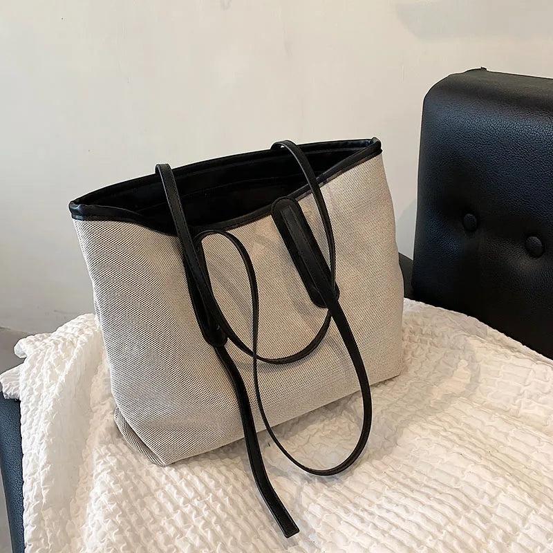 Women's Canvas Messenger Handbag Large Capacity Shoulder Handbags