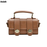 Stone Pattern Shoulder Bags Crossbody Bags Ladies Totes HPS1033