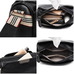 Leather Women Shoulder Bags High Lady Handbag First Layer Cowhide