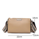 Leather Women Shoulder Bags High Lady Handbag First Layer Cowhide