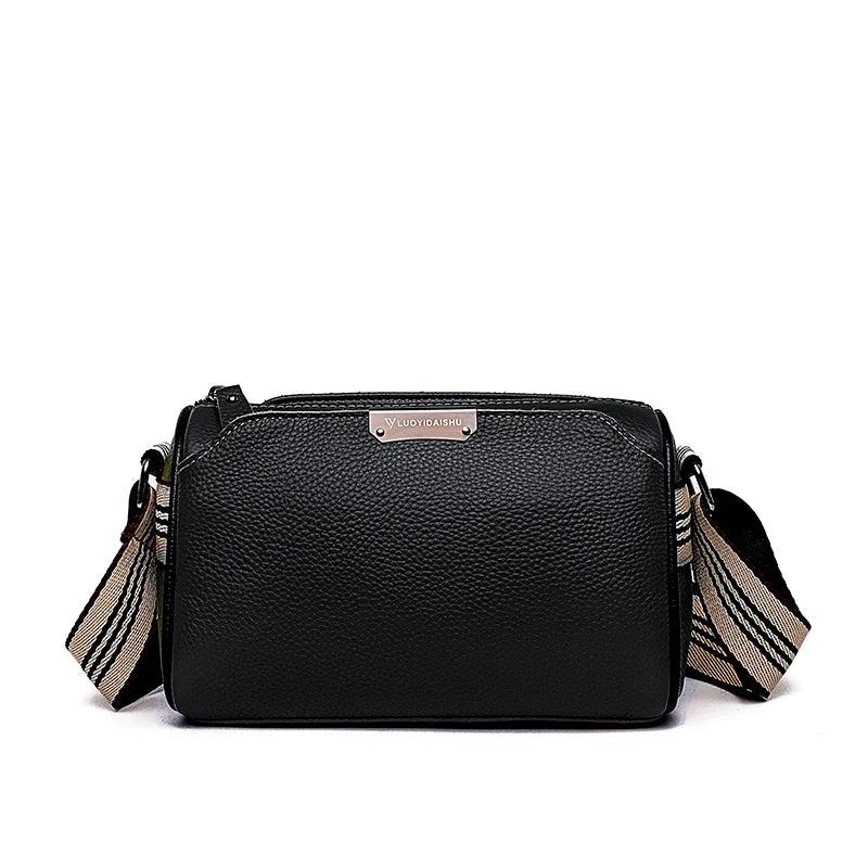 Leather Women Shoulder Bags High Lady Handbag First Layer Cowhide