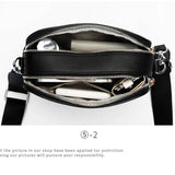 Leather Tote Bag High Cowhide Ladies Handbags Double Zipper Women
