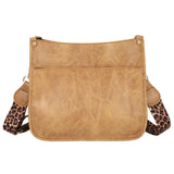 Vintage Leopard Shoulder Bag Women Leather Crossbody Bag For Female Large Tote