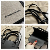 Women's Small Square Crossbody Bag PU Leather Shoulder Handbag