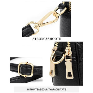 Lattice Women's Clutch Bag Leather Shoulder Bags Crossbody Purse