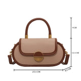 Vintage Women's Shoulder Bag High Leather Handbag