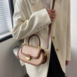 Vintage Women's Shoulder Bag High Leather Handbag