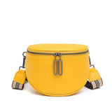 Leather Women's Handbag Diamonds Cowhide Shoulder Bag