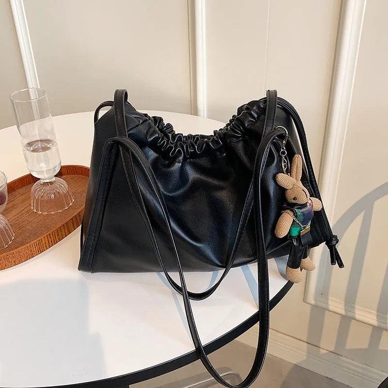 Women Pu Leather Handbags Large Capacity Ladies Shoulder Messenger Bags