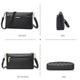 Mini Women's Clutch Bag Classic Lattice Crossbody Shoulder Bags